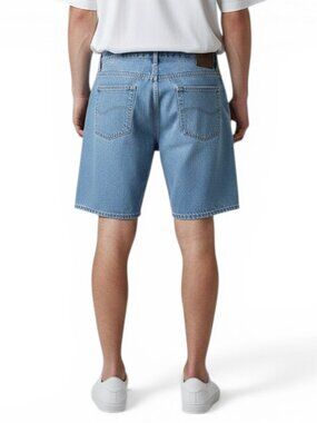 Vintage LEE Men’s Jean Shorts Tag Size 40 Actual 38 Denim Jorts Stonewashed GUC